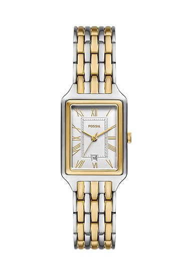 Raquel 23mm Three-Hand Date Two-Tone Stainless Steel Watch