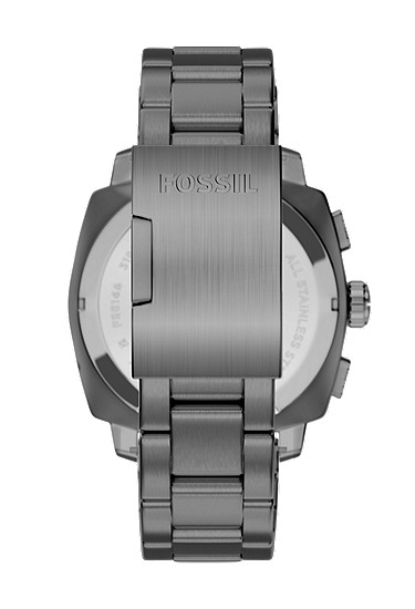 Machine 44mm Chronograph Smoke Stainless Steel Watch - Image 3