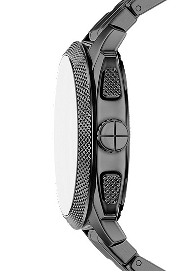 Machine 44mm Chronograph Smoke Stainless Steel Watch - Image 4