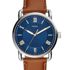 Copeland 42mm Three-Hand Luggage Leather Watch