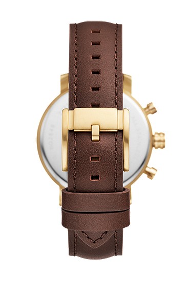 Rhett 43mm Multifunction Brown LiteHide? Leather Watch - Image 2