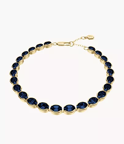 Ellis Pav?? Glitz Gold-Tone Brass Tennis Chain Bracelet