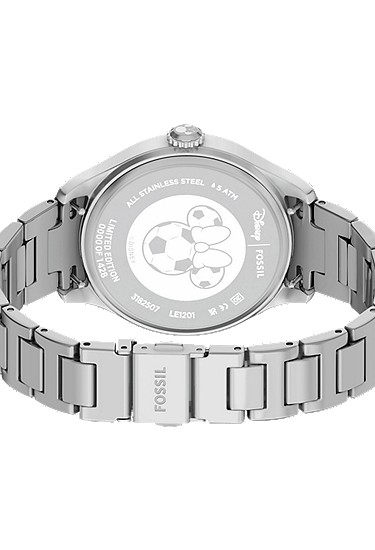 Disney x Fossil Limited-Edition Minnie Mouse 38mm Soccer Watch - Image 7