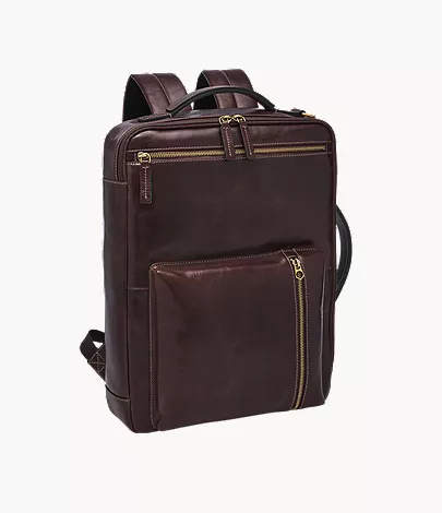 Buckner Leather Convertible Backpack - Image 5