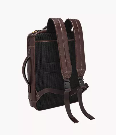 Buckner Leather Convertible Backpack - Image 6