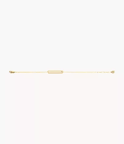 Sadie Gold-Tone Stainless Steel ID Bracelet - Image 5