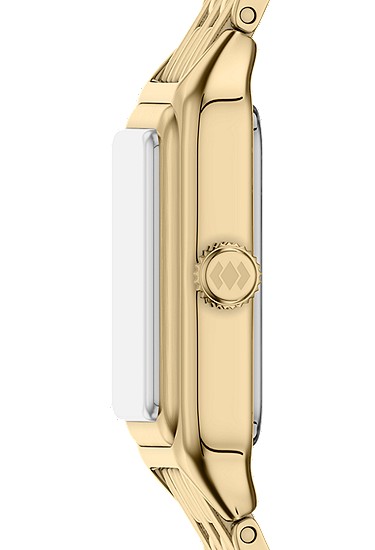 Raquel Mini 18mm Three-Hand Gold-Tone Stainless Steel Watch - Image 4