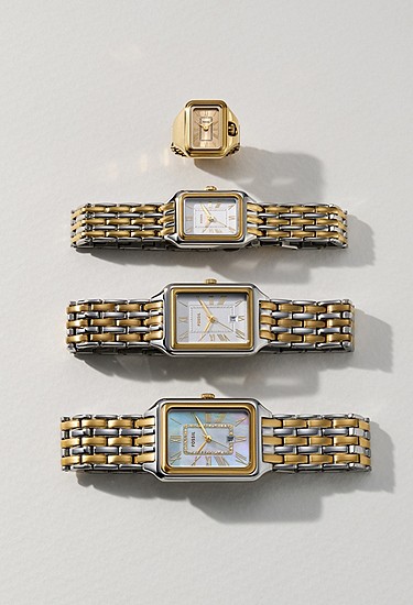 Raquel Mini 18mm Three-Hand Gold-Tone Stainless Steel Watch - Image 8