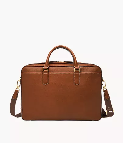 Asher Leather Briefcase - Image 4